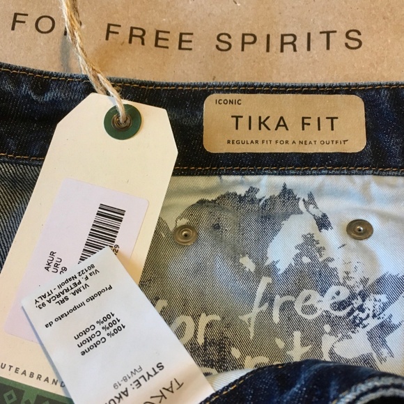 ☑️Italian Designer Jeans Takutea AKUR Distressed - Picture 7 of 14